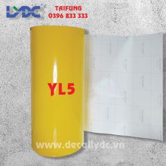 DECAL PVC TAIFUNG VÀNG (YL5)