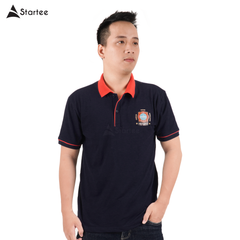 Áo Polo Lacoste Mẫu [Đen viền đỏ]