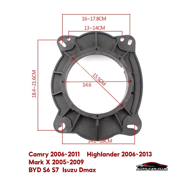 dưỡng loa ford, isuzu dmax, camry