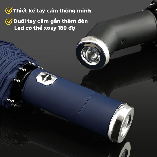 ô dù che mưa có đèn led