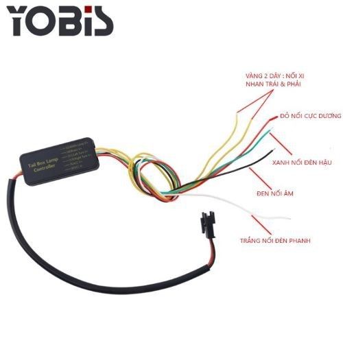 Đèn Led cốp xẻ Yobis