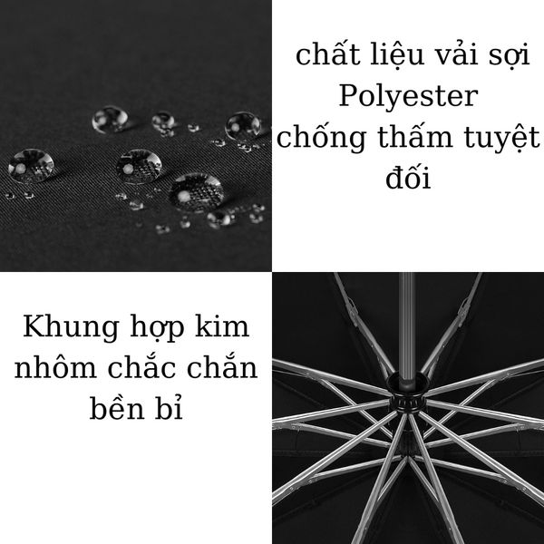 ô dù che mưa có đèn led