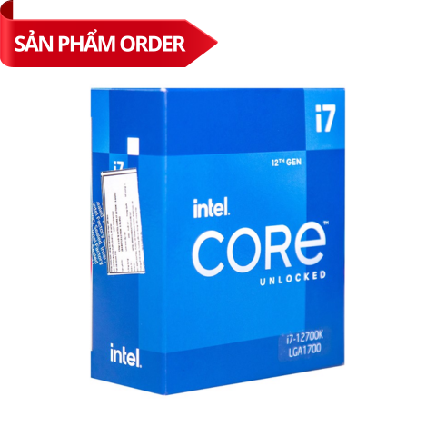 CPU Intel Core i7-12700K (3.8GHz turbo up to 5.0Ghz, 12 nhân 20 luồng, 25MB Cache, 125W) - Socket Intel LGA 1700