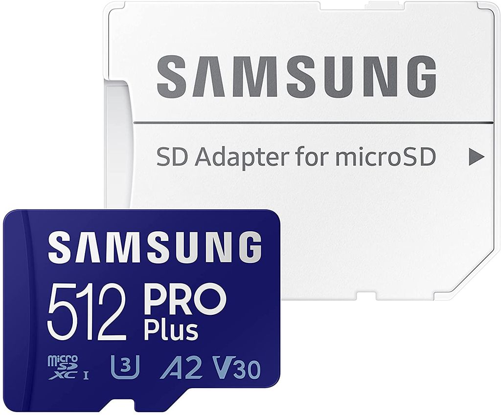 Thẻ nhớ MicroSD 512GB Samsung PRO Plus 160/120 MBs