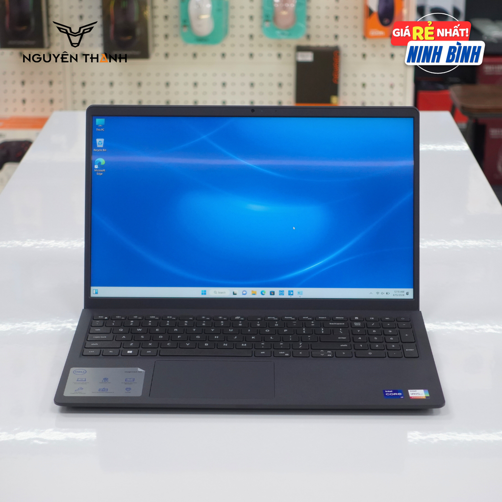 Laptop Dell Inspiron 15 3520 i7 1255U/16GB/512GB/120Hz/Win11/Đen/Cảm ứng