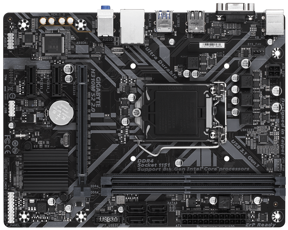 Mainboard Gigabyte H310M S2 2.0