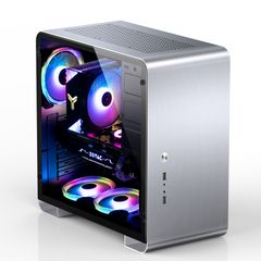 Vỏ case Jonsbo U4 PLUS Silver (Mid Tower/Bạc)