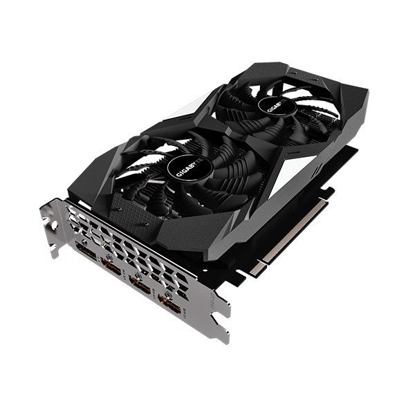 Card màn hình Gigabyte GTX 1650 D6 WINDFORCE 4GB (4GB GDDR6, 192-bit, DVI+HDMI+DP, 1x8-pin)