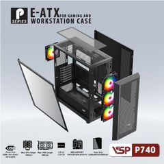 Vỏ Case VSP Workstation P740 E-ATX