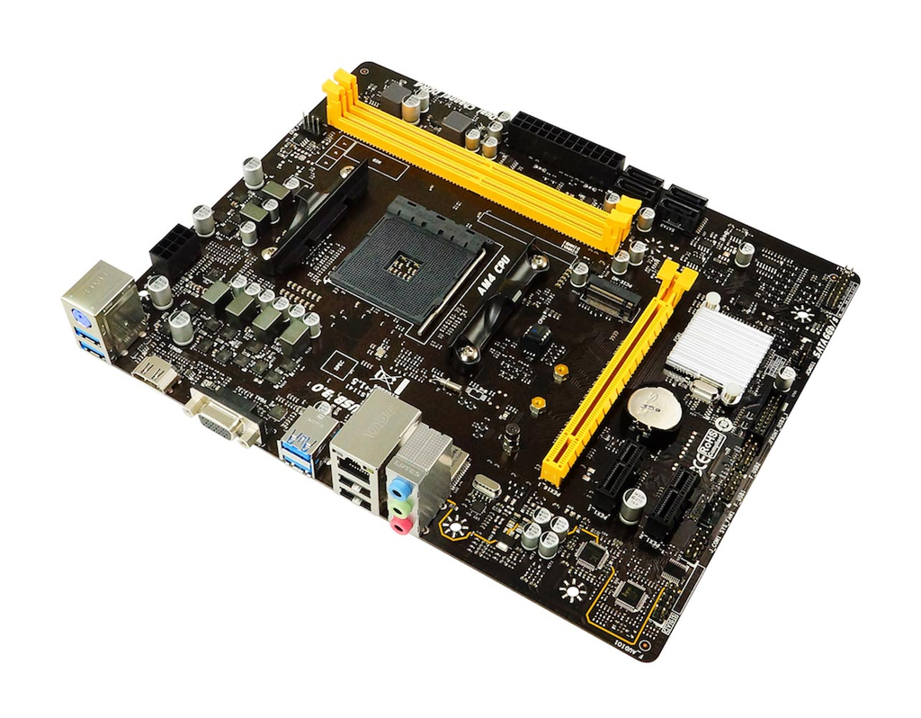 Mainboard Biostar B450MH (AMD B450, AM4, mATX, 2 khe RAM DDR4)