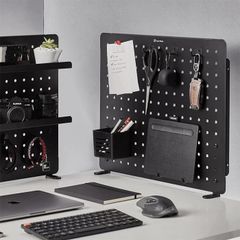 Bảng treo đồ Pegboard HyperWork PG-02 Black ( Kẹp Bàn)