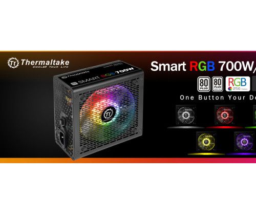 PSU Thermaltake Smart RGB 700W 80 Plus White