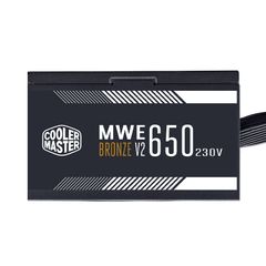 Nguồn máy tính Cooler Master MWE V2 230V 650 650W Plus Bronze (80 Plus Bronze/Màu Đen)