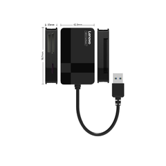 Đầu Đọc Thẻ Nhớ Đa Năng Lenovo D302 USB 3.0 ( TF/SD/CF/MicroSD)