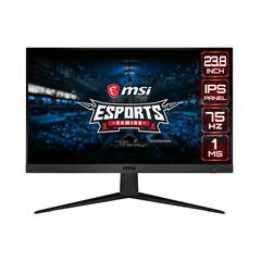 Màn hình MSI G241V E2 (23.8inch/FHD/IPS/75Hz/1ms/250nits/HDMI+DP+Audio/Freesync)