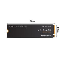 Ổ cứng SSD WD SN770 Black 500GB M.2 2280 PCIe NVMe 4x4 (Đọc 5000MB/s - Ghi 4000MB/s)