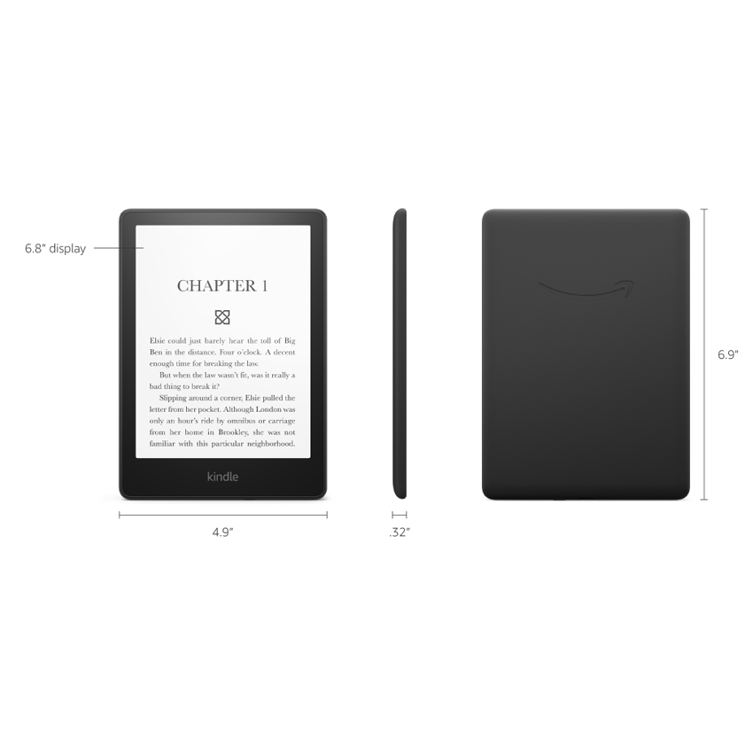 MÁY ĐỌC SÁCH AMAZON KINDLE PAPERWHITE 5 SIGNATURE EDITION 32GB ( bản không có quảng cáo )