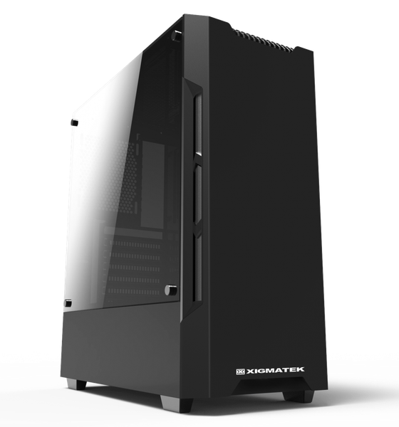 CASE XIGMATEK NEMESIS BLACK  - ATX