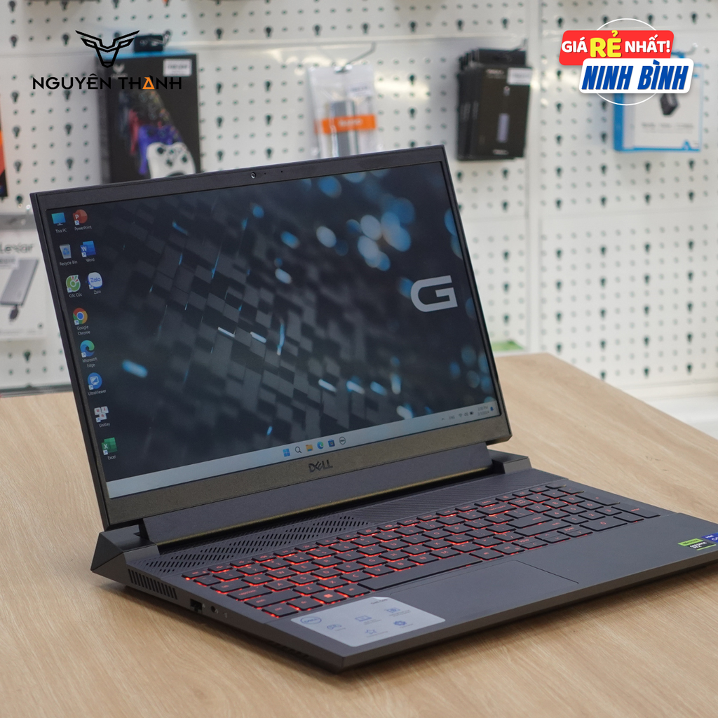 Laptop Dell Gaming G15 5530 (Core I7-13650HX/ Ram 16GB/ SSD 1TB/ RTX 4050 6GB/ 15.6'' FHD 120Hz)