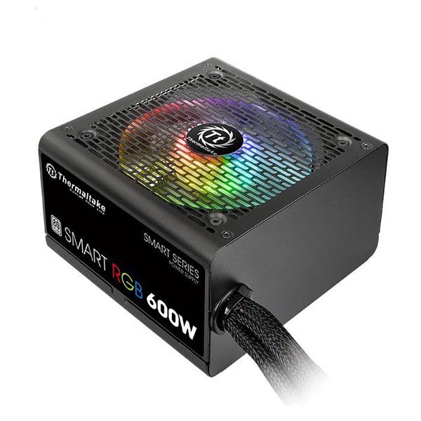 PSU THERMALTAKE 600W SMART RGB 80 PLUS WHITE