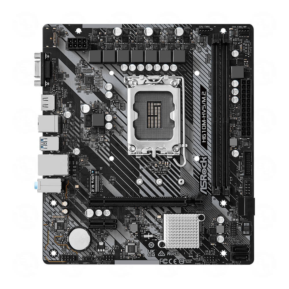 MAINBOARD ASROCK H610M-HVS/ M.2 R2.0