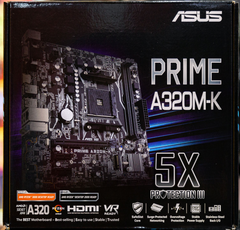 Mainboard ASUS PRIME A320M-K (AMD A320, Socket AM4, ATX, 2 khe RAM DDR4)