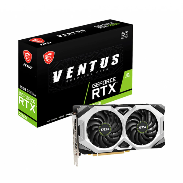 Card Màn Hình MSI GeForce RTX 2060 Ventus 12G OC GDDR6