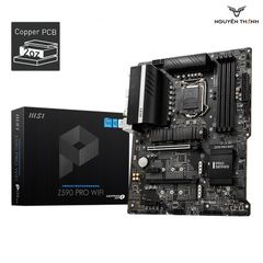 Mainboard MSI Z590 PRO WIFI (Intel Z590, Socket 1200, ATX, 4 khe Ram DDR4)