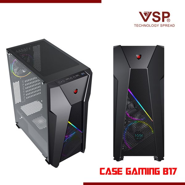 Vỏ Case VSP Gaming VSP B17 ( Tặng 3 Fan)