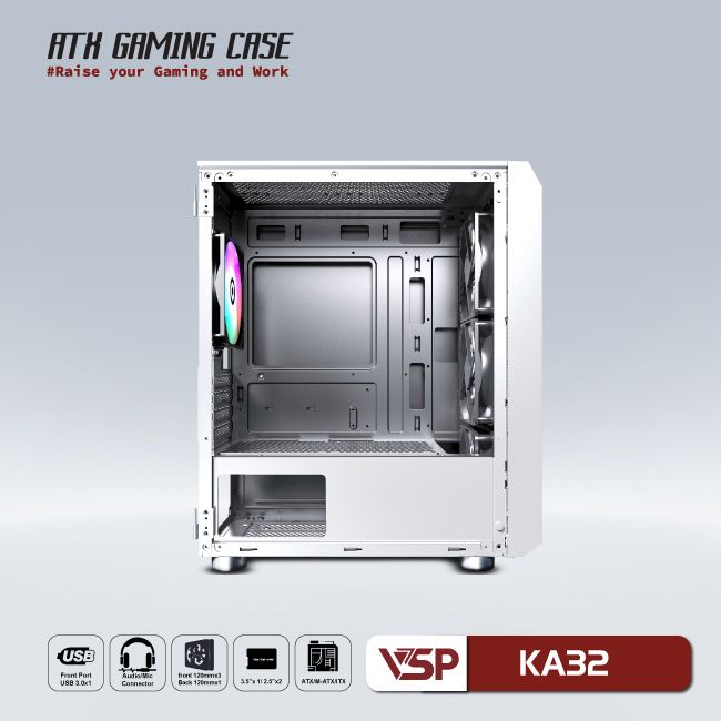 VỎ CASE VSP KA32 WHITE
