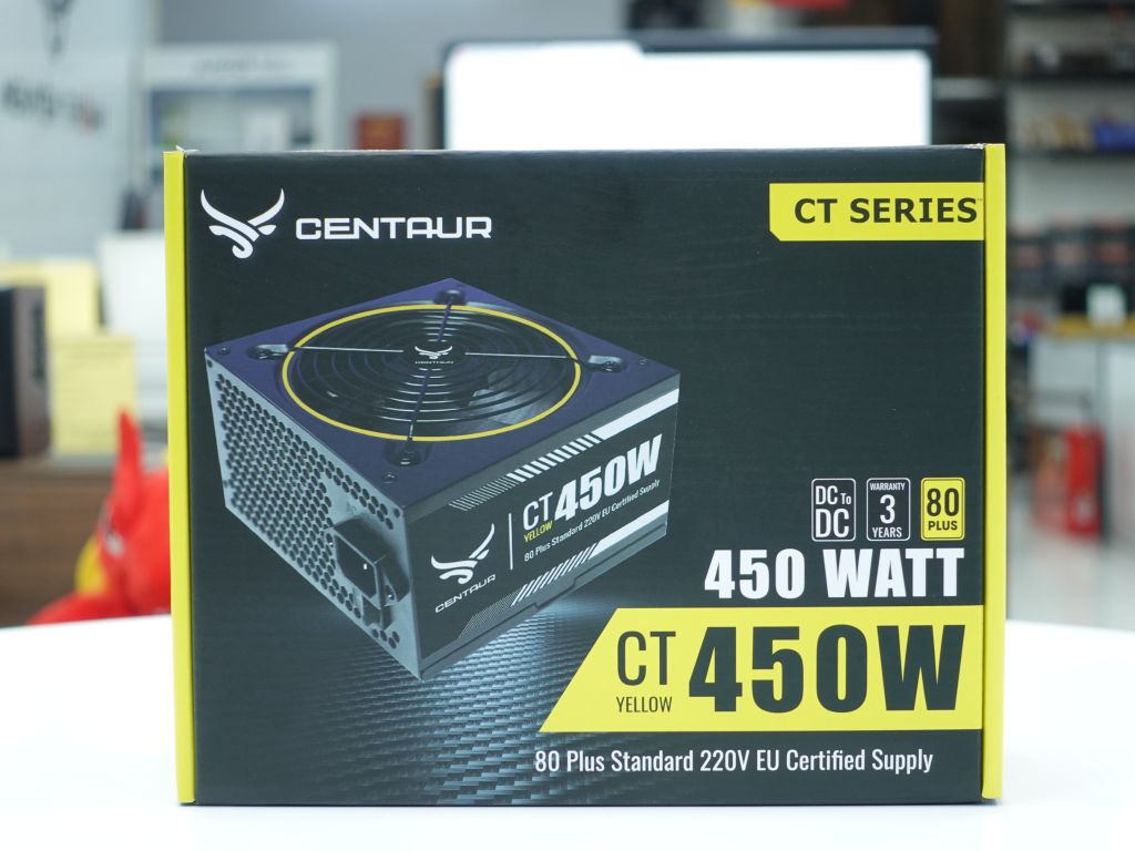 Nguồn CENTAUR CT C450 – 450W Chuẩn 80 Plus