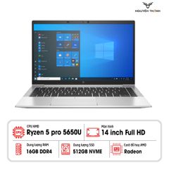 Laptop HP EliteBook 845 G8 | AMD Ryzen 5 PRO 5650U | RAM 16GB | SSD 512GB | 14