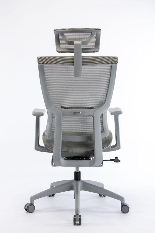 Ghế Công Thái Học Warrior Ergonomic - Hero Series - WEC504 Gray