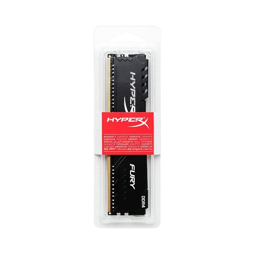 Bộ nhớ trong RAM Desktop Kingston HyperX Fury Black (HX426C16FB3/8) 8GB (1x8GB) DDR4 2666Mhz