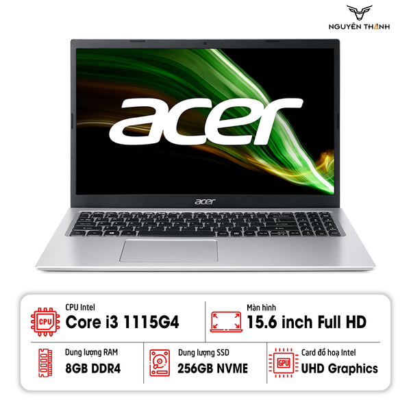 Laptop Acer Aspire 5 A515-56-36 (Core i3-1115G4/ 8GB RAM/ 256GB SSD/ 15.6