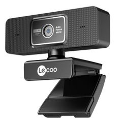 Webcam Lecoo WEC02 Full HD Black