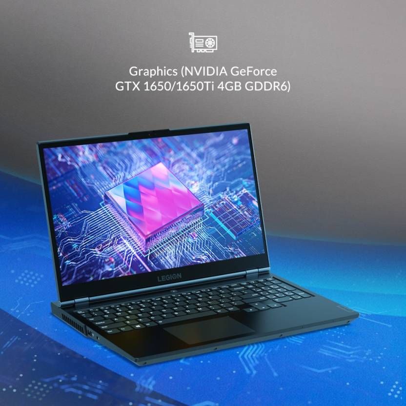 Laptop Lenovo Legion 5  AMD Ryzen R5-4600H (3.00GHz, 8MB)/ Ram 8GB DDR4/ SSD 256GB + HDD 1TB/ NVIDIA GTX 1650Ti 4GB GDDR6/ 15.6 inch FHD/ Window 10