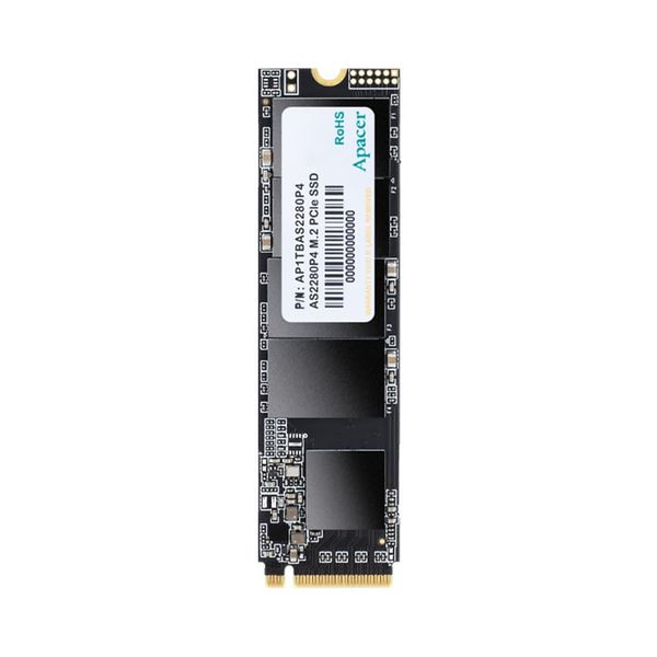 Ổ cứng SSD Apacer AS2280P4 256GB PCIe NVMe 3x4 (Đọc 2100Mb/s - Ghi 1300Mb/s)