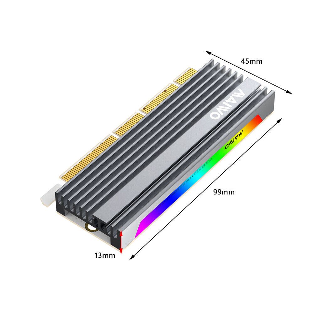 Card gắn ổ cứng Maiwo SSD M2 PCIe NVMe to PCI-E X KT058