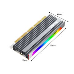 Card gắn ổ cứng Maiwo SSD M2 PCIe NVMe to PCI-E X KT058