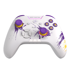 Tay cầm game DareU H105 Wireless White Purple