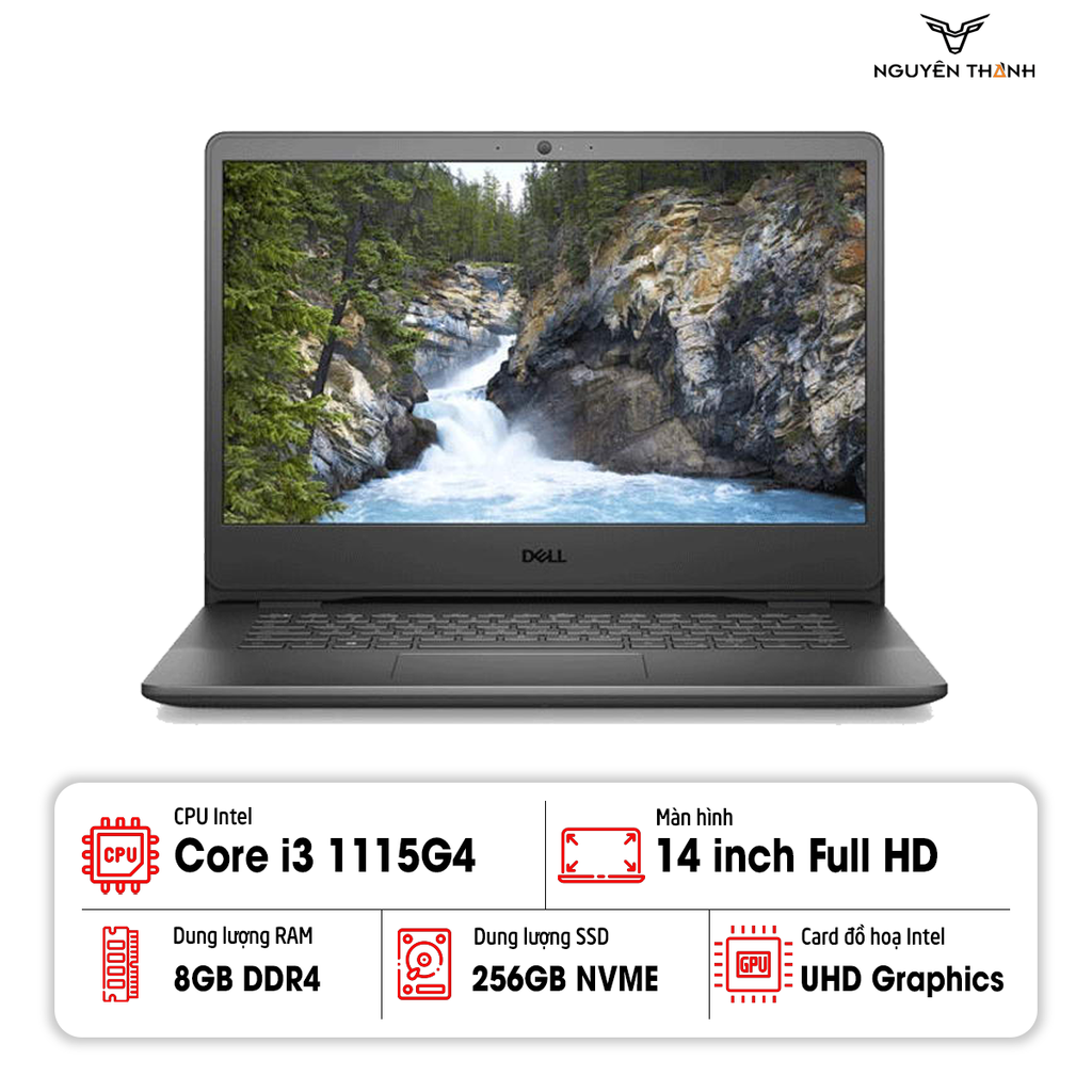 Laptop Dell Vostro 3400 (i3 1115G4 8GB RAM/256GB SSD/14.0 inch FHD/Đen)