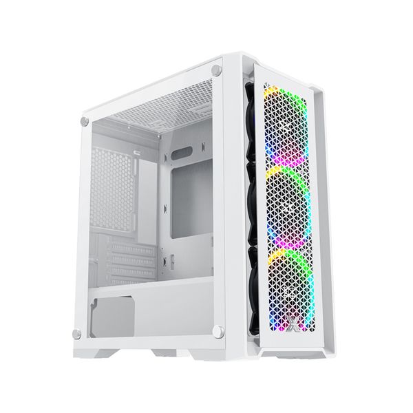 Vỏ Case Xigmatek LUX M Arctic 3FR (Mini Tower/Màu Trắng)