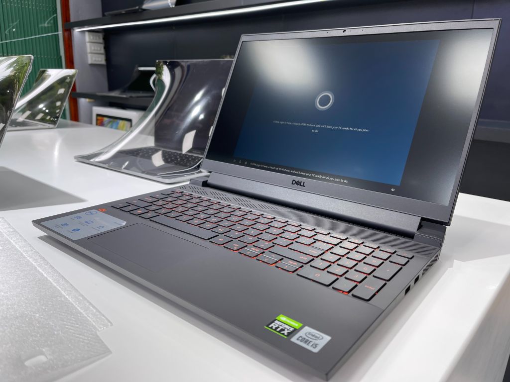 Laptop Dell Gaming G5 15 5510 ( Core I5-10500H, RAM 8G, SSD 512GB, VGA Nvidia GTX 3050 Ti 4GB, 120hz ,15.6 inch FHD IPS)