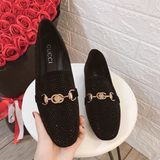 SLIPON NẠM ĐÁ KHÓA GU XÌ ĐINH D0024E