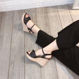 SANDAL ĐẾ XUỒNG QUAI NƠ D0020E