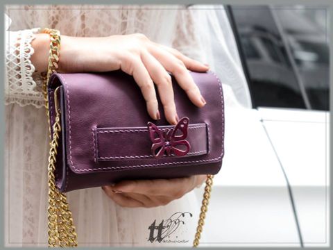 Christy Clutch đính cánh bướm