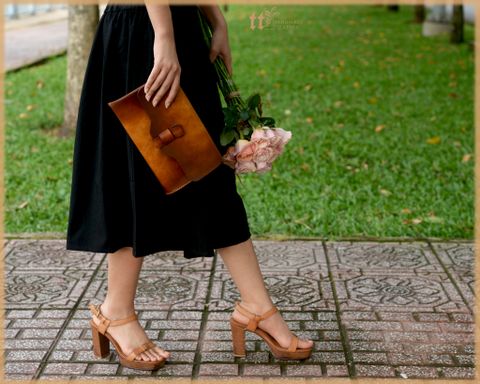 Rough And Raw Clutch Nhuộm Patina