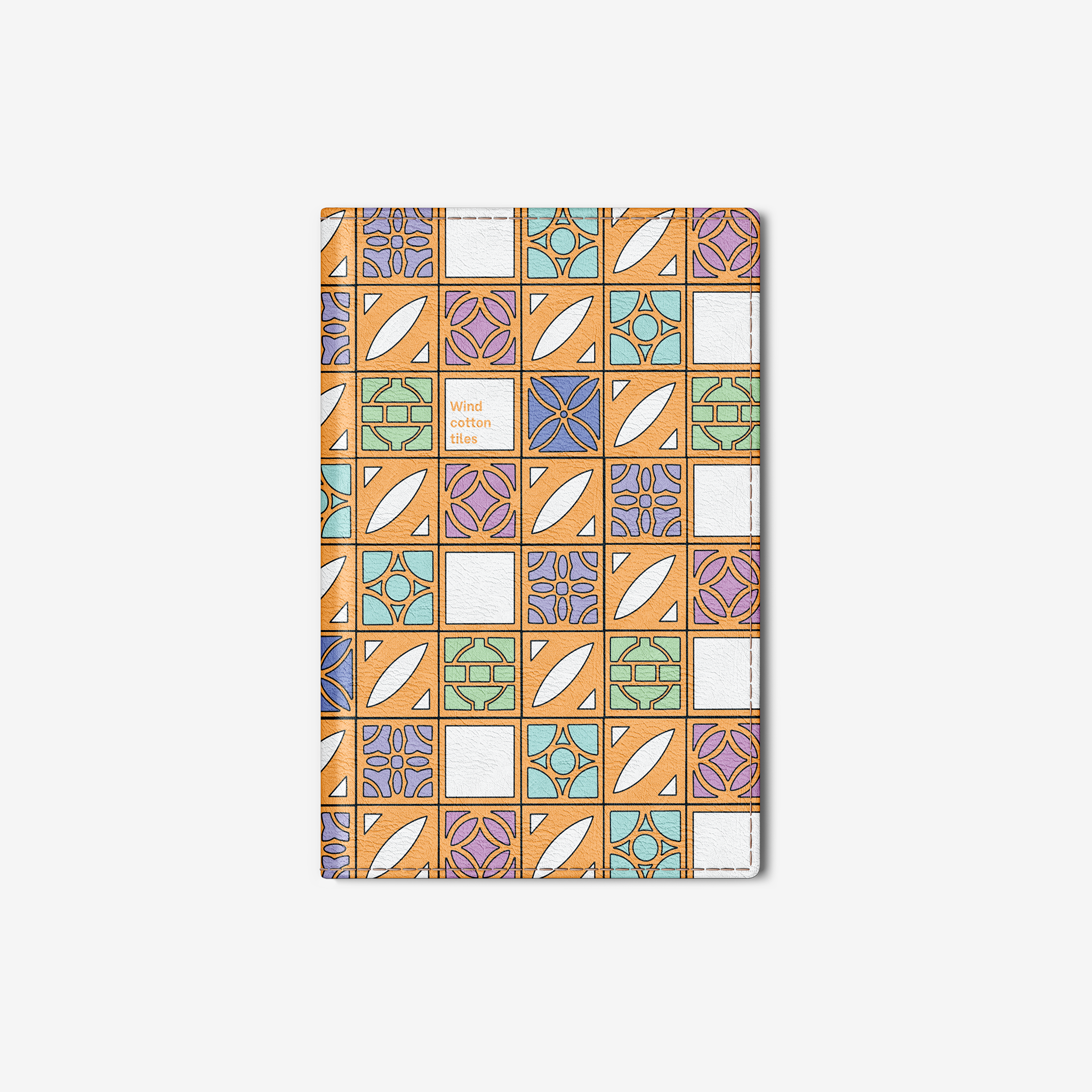 Leather Passport Holder - Gạch gió