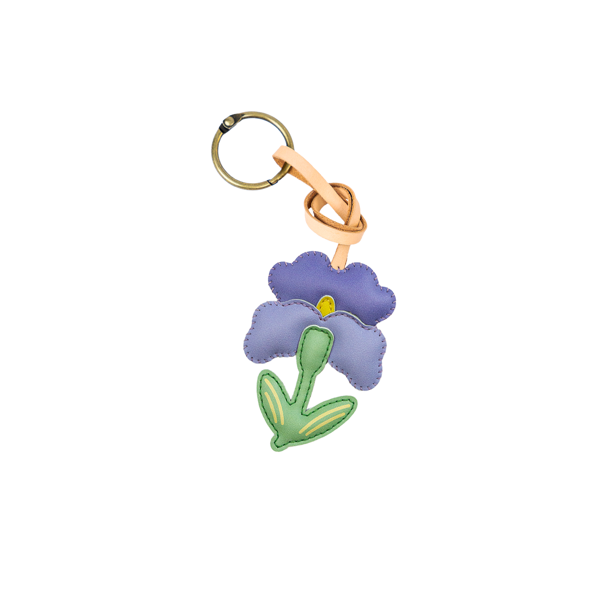 Leather Charm - Hoa
